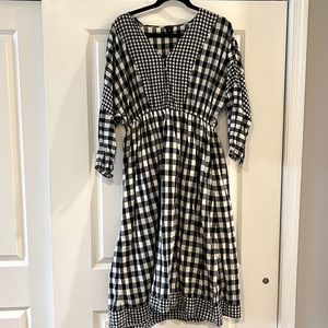 Jcrew checkered dress